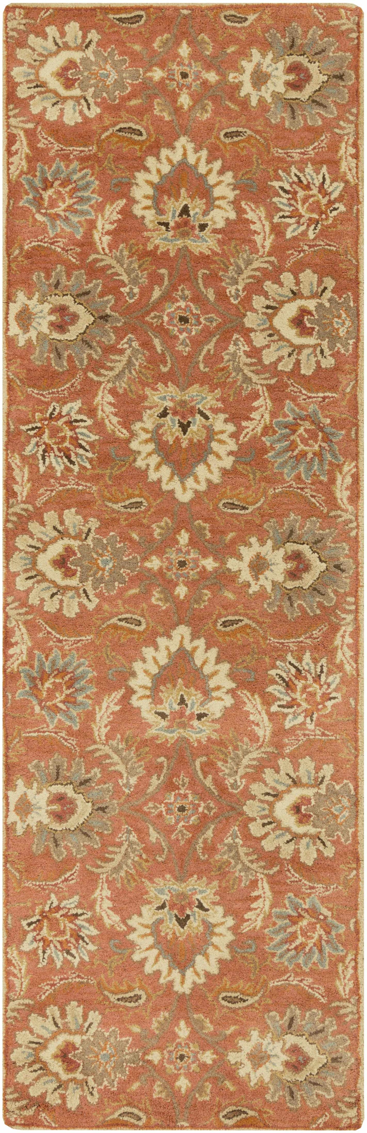 Chesterton Hand Tufted Orange 1112 Area Rug