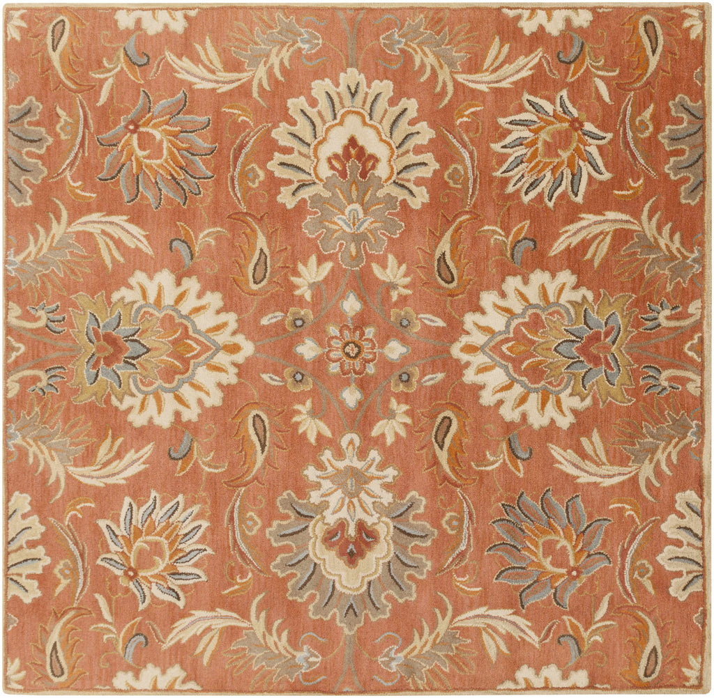 Chesterton Hand Tufted Orange 1112 Area Rug