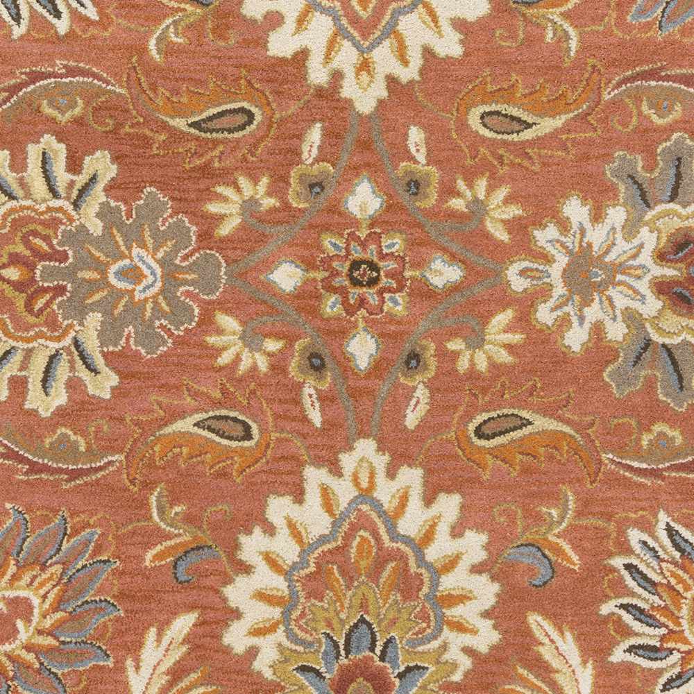 Chesterton Hand Tufted Orange 1112 Area Rug