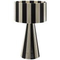 Renae Handwoven Cotton Thread Striped Table Lamp by Modway