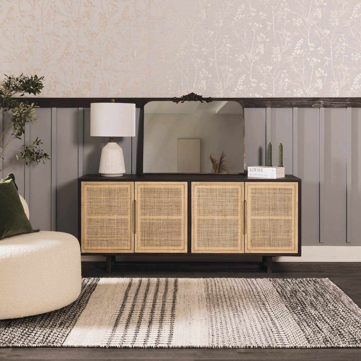 Tramutola White Table Lamp
